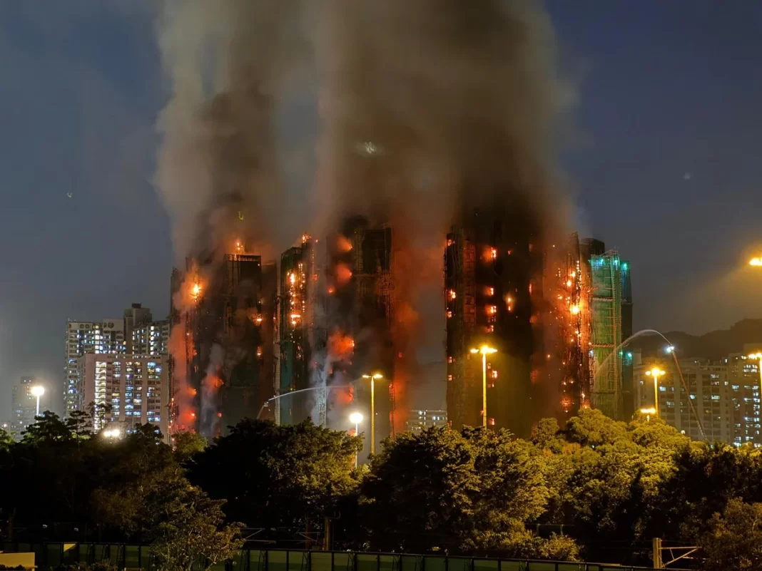hong kong fire